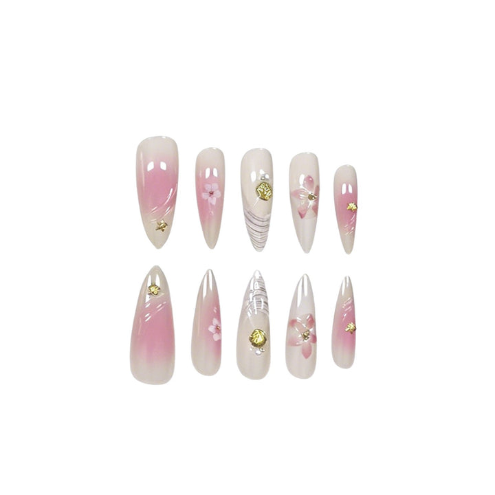Floral Elegance Nail Decoration Kalsten