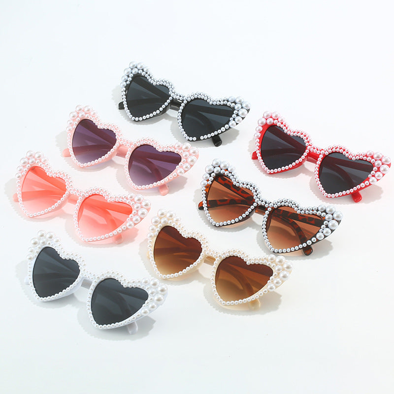 Cat-Eye Pearl-Embellished Sunglasses Kalsten