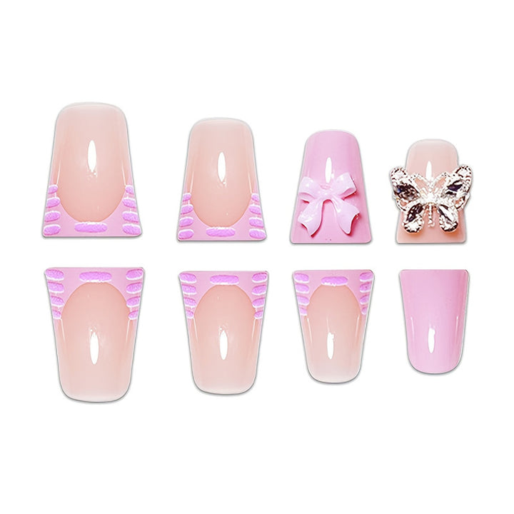 Playful Floral Design Press-On Nail Extensions Kalsten