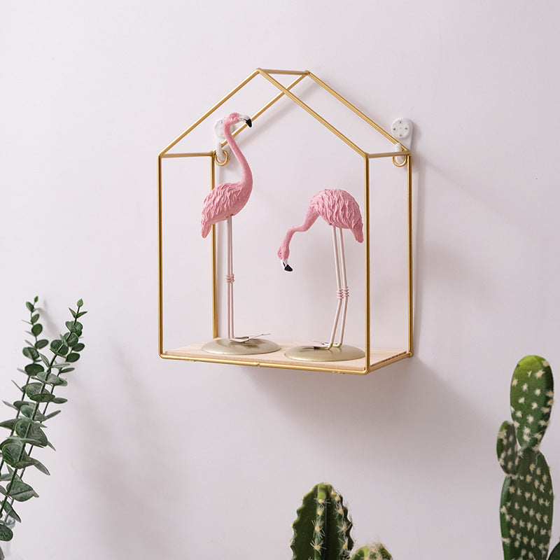 Modern Geometric Wall Shelf