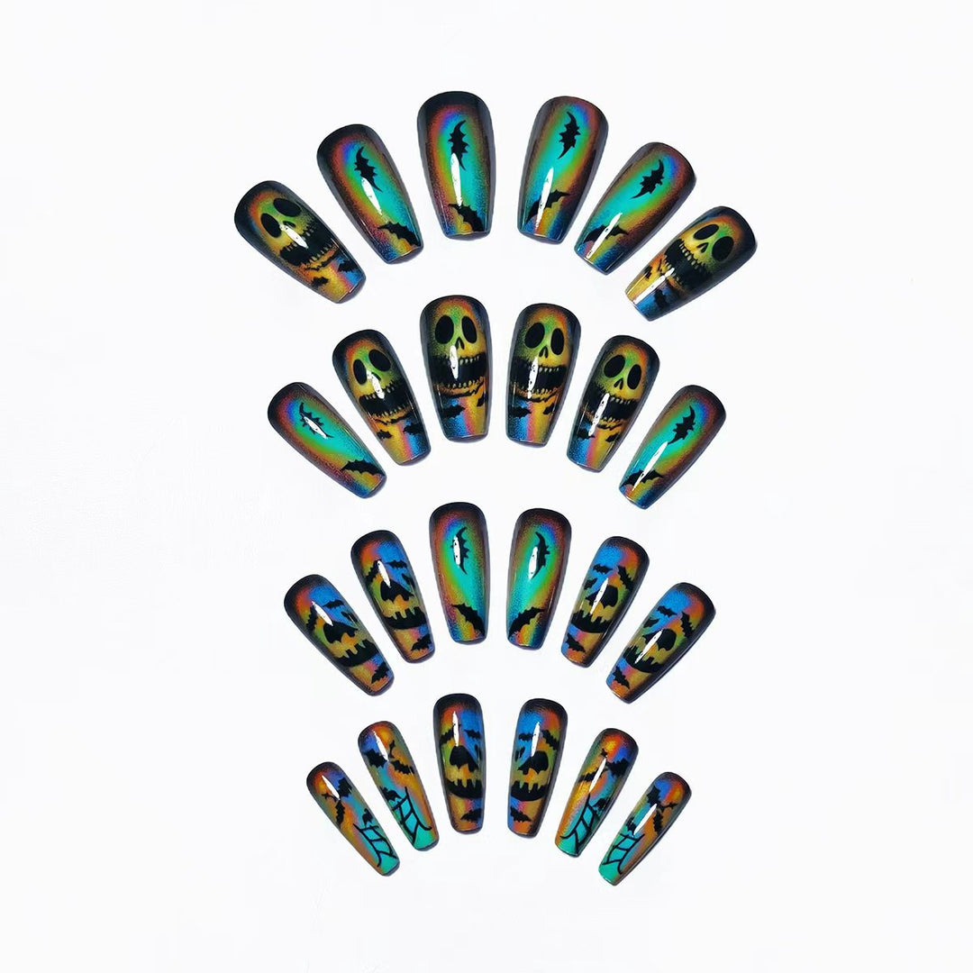 Creative Halloween-Themed Nail Art Kalsten