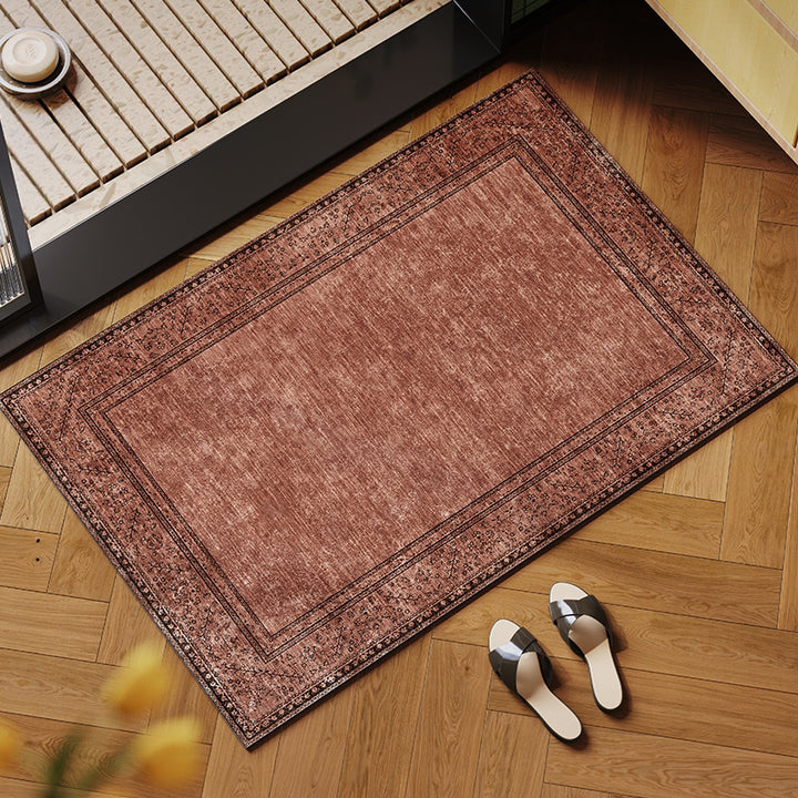 Floral Design Living Room Rug