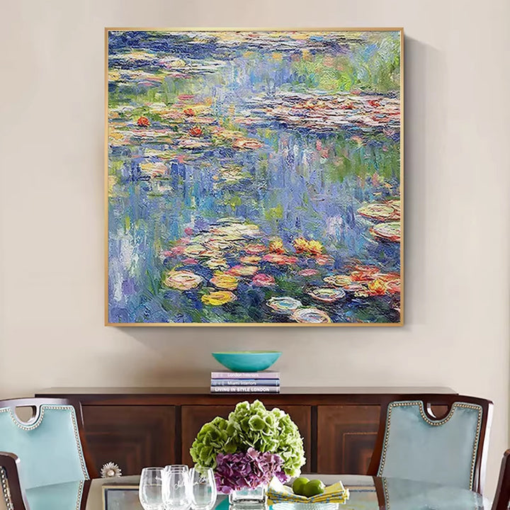 Impressionist Style Floral Canvas Art