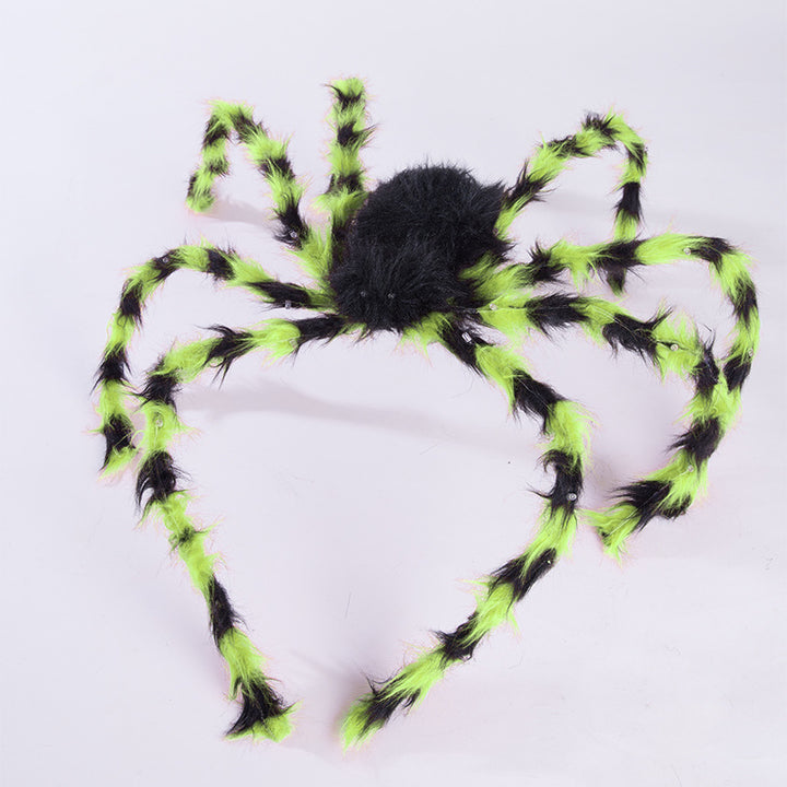 Halloween Headband with Plush Spider