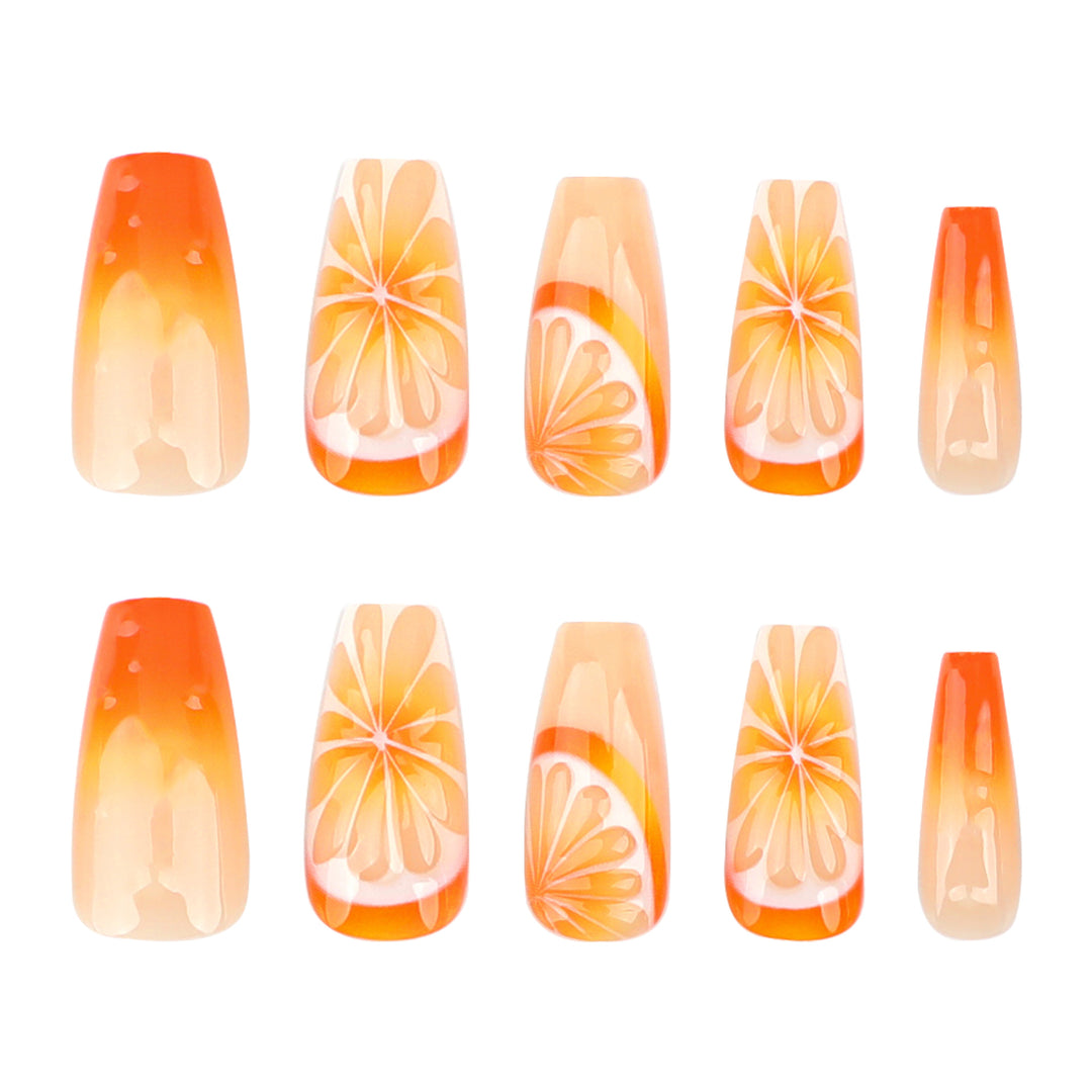 Artful Nail Extensions in Fruit Design Kalsten