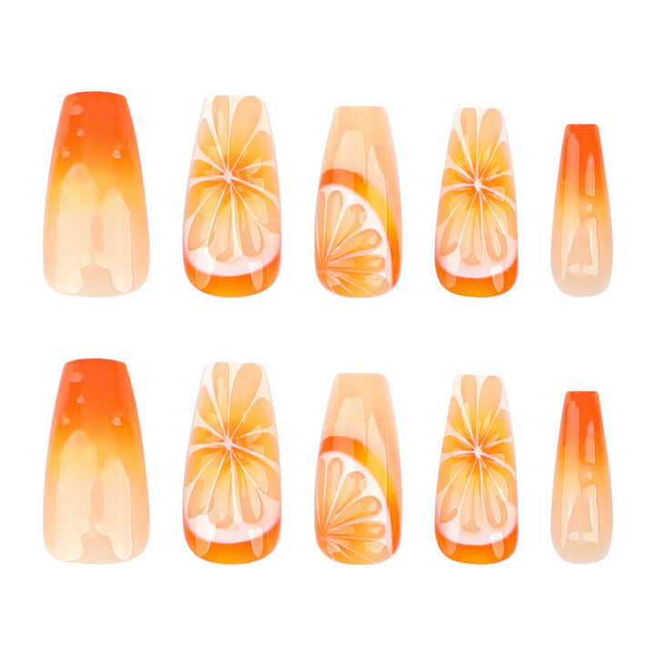 Artful Nail Extensions in Fruit Design Kalsten