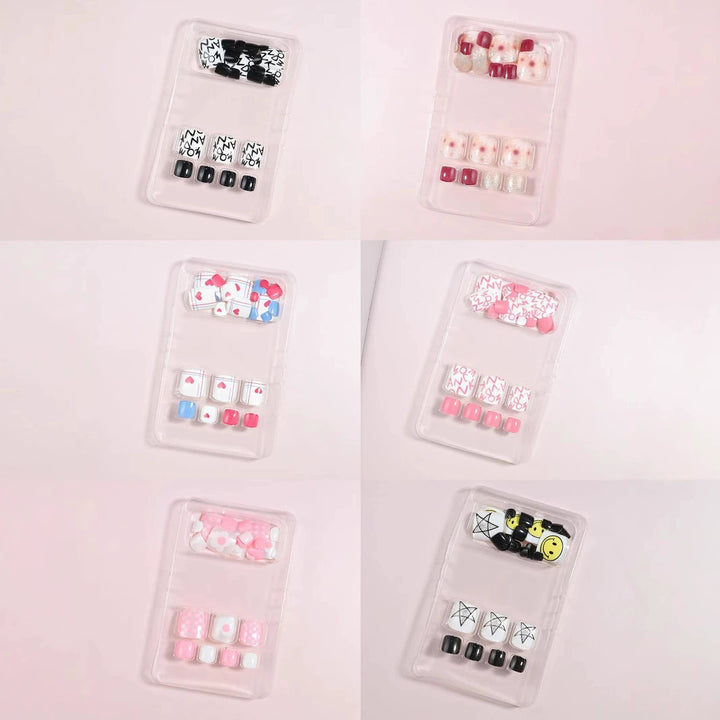Creative Themed Press-On Nail Set Kalsten