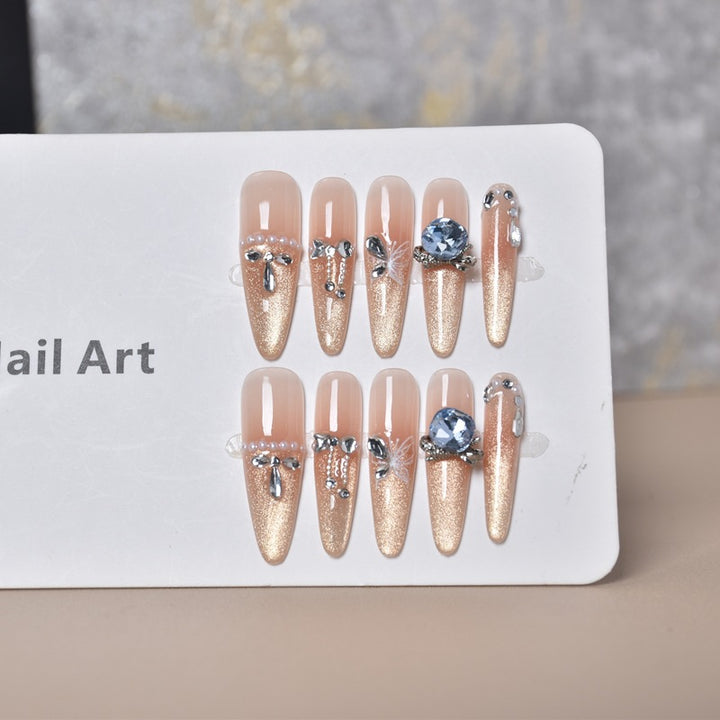 Decorative Glam Nail Art Extensions Kalsten