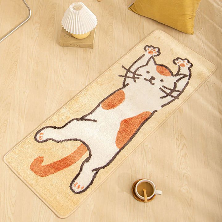 Cute Cartoon Animal-Themed Plush Area Rug