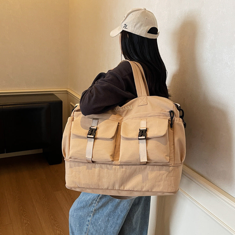 Multi-Pocket Utility Duffel Bag Kalsten