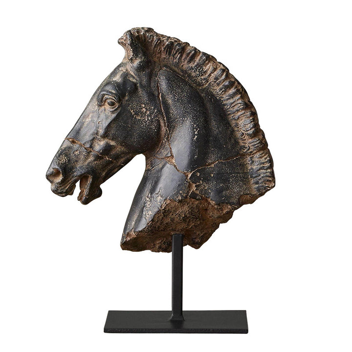 Sculptural Horse Head Decoration