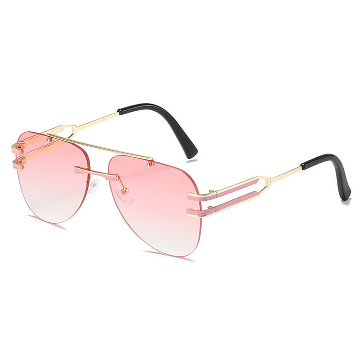 Futuristic Aviator-Style Sunglasses Kalsten