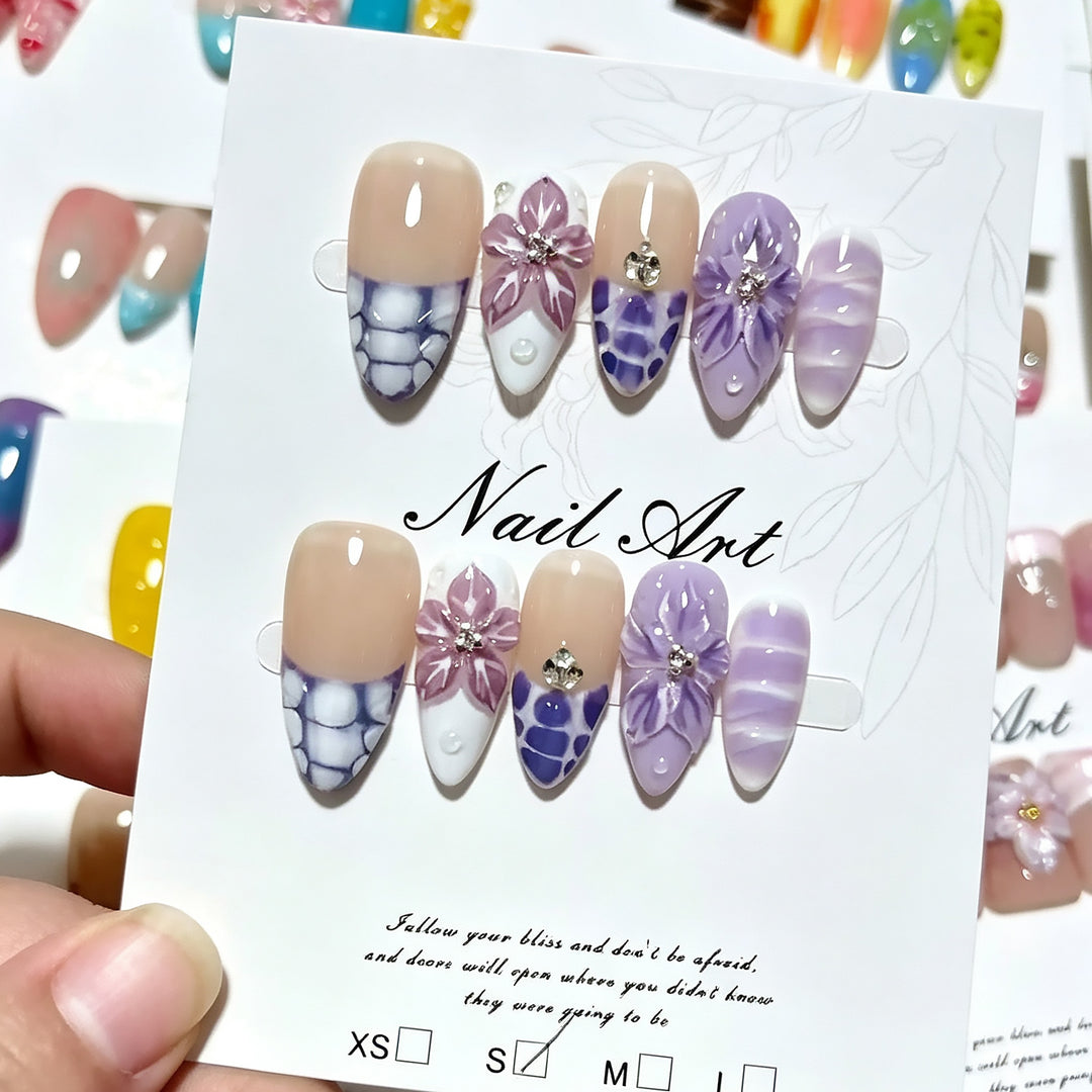 Artistic Press-On Nail Collection Kalsten