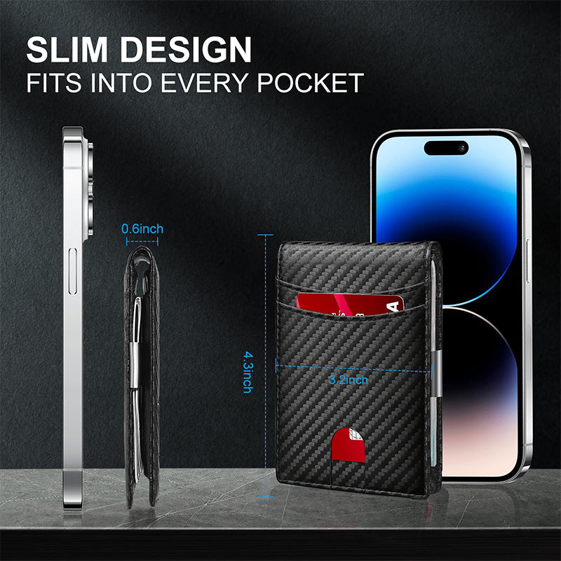 Sleek Carbon Fiber Cardholder Kalsten