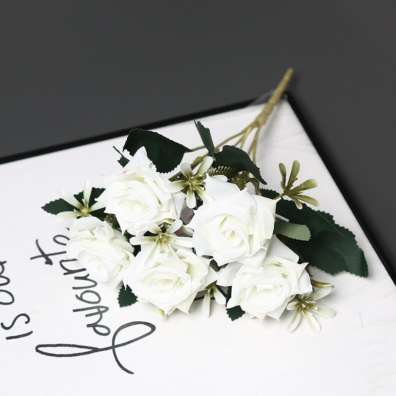 Realistic Artificial Rose Bouquet
