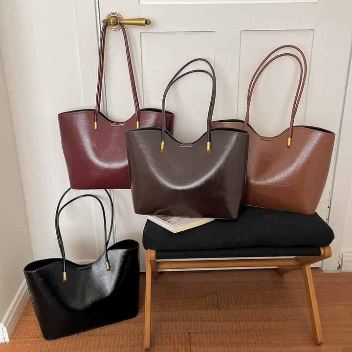 WoElegant Faux Leather Tote Bag Kalsten