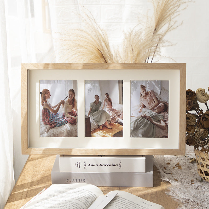 Multi-Photo Collage Display Frame for Home Decor