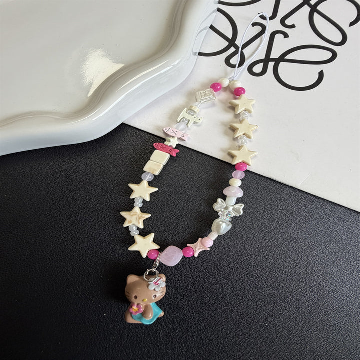 Whimsical Themed Beaded Necklace Kalsten