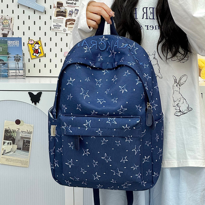 Casual All-Occasion Star-Print Backpack Kalsten