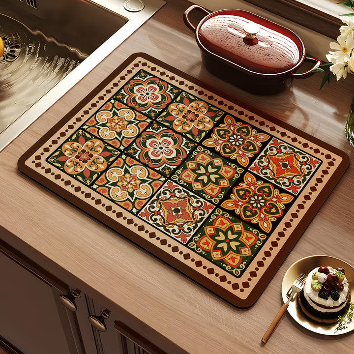 Decorative Kitchen Comfort Mat