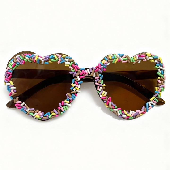 Fun and Colorful Heart-Shaped Sunglasses Kalsten