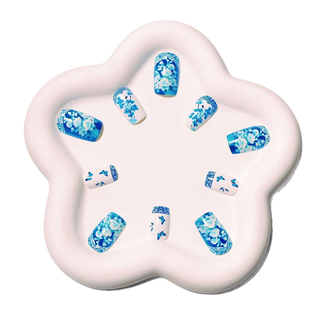 Floral Butterfly Nail Art Set