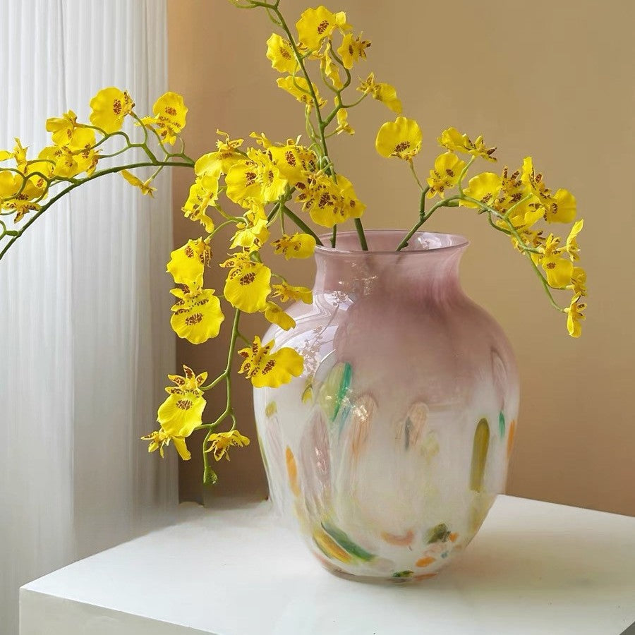 Handcrafted Artistic Glass Vase