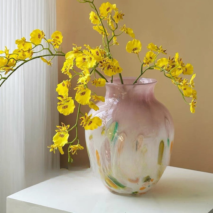 Handcrafted Artistic Glass Vase