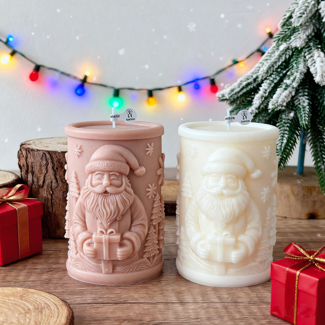 Santa Figurine Candle