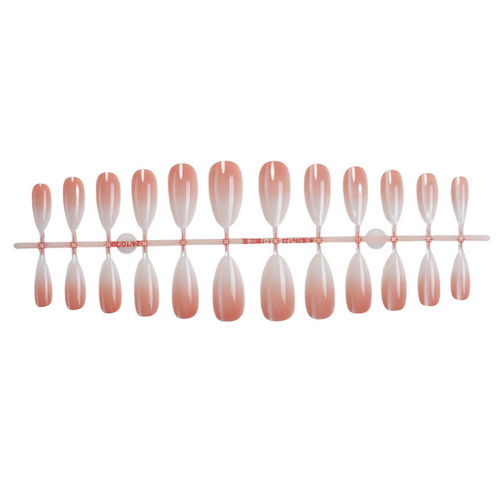 Acrylic nail set with elegant French design Kalsten