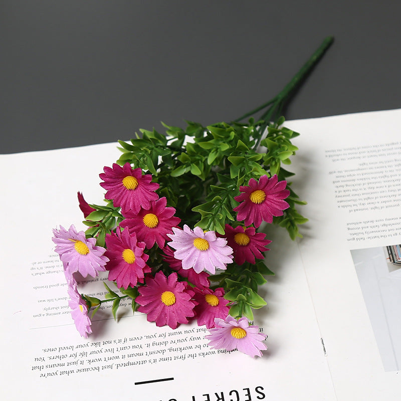 Vibrant Faux Floral Stem Arrangement