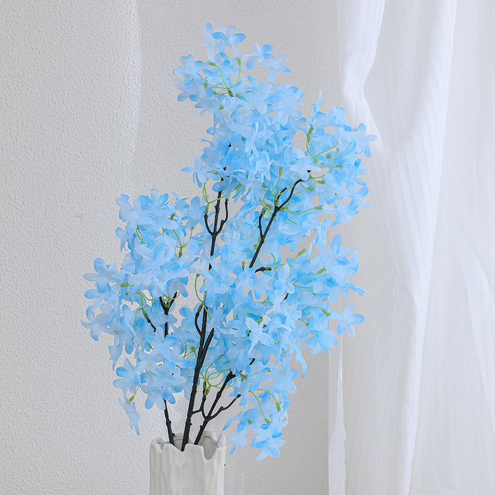Artificial flower branch with delicate details