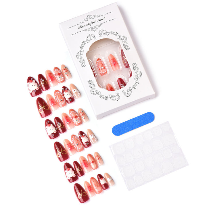 Artistic Nail Set with Loving Designs Kalsten