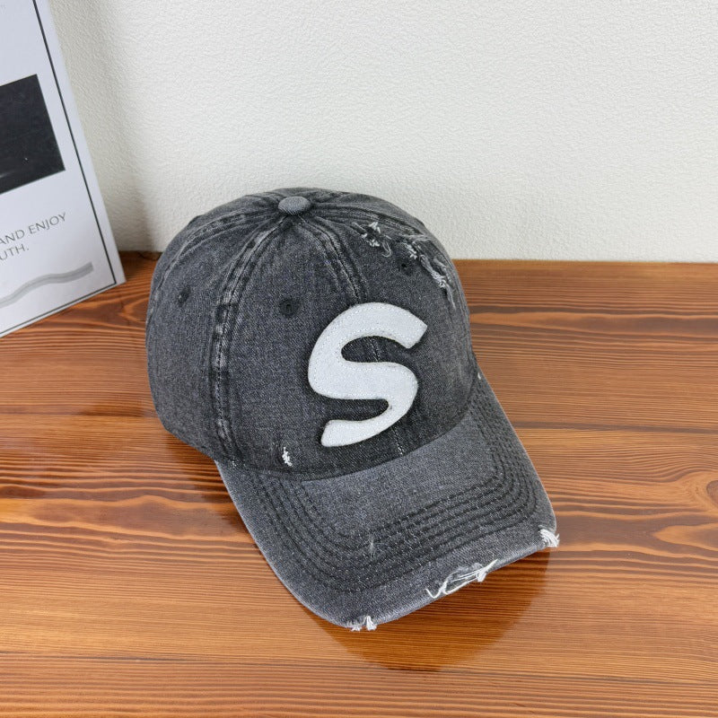 Men's Distressed Graphic Baseball Hat Kalsten