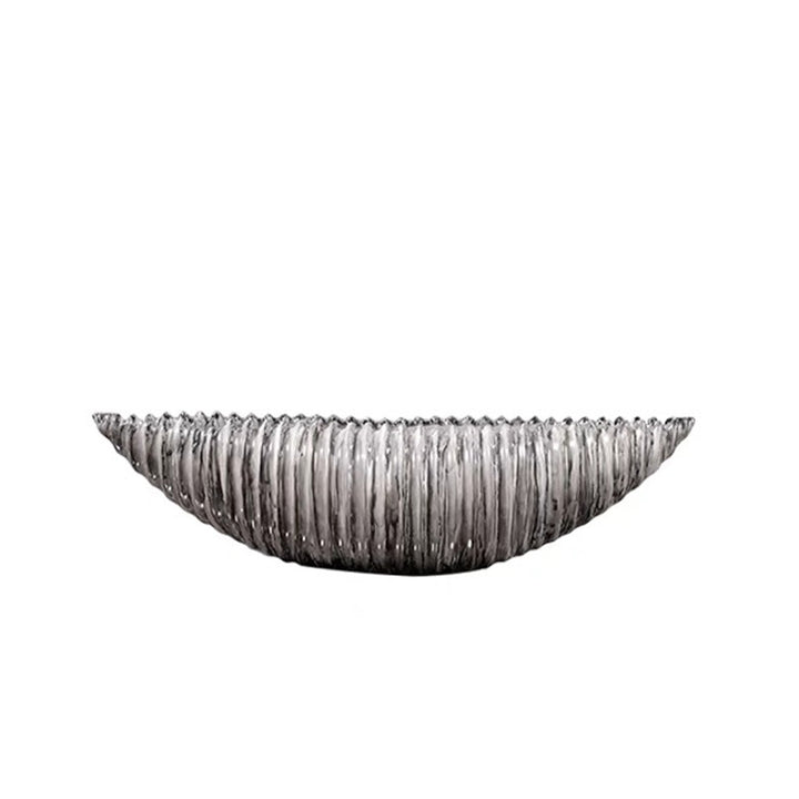 Contemporary Ribbed Centerpiece
