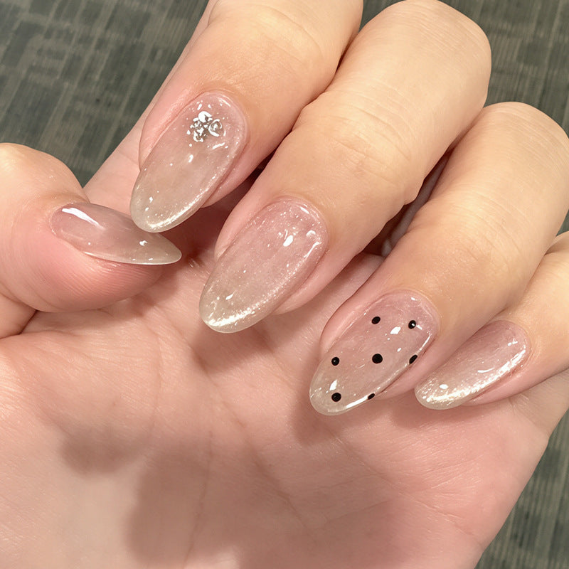 Elegant Glittery Press-On Nails Kalsten