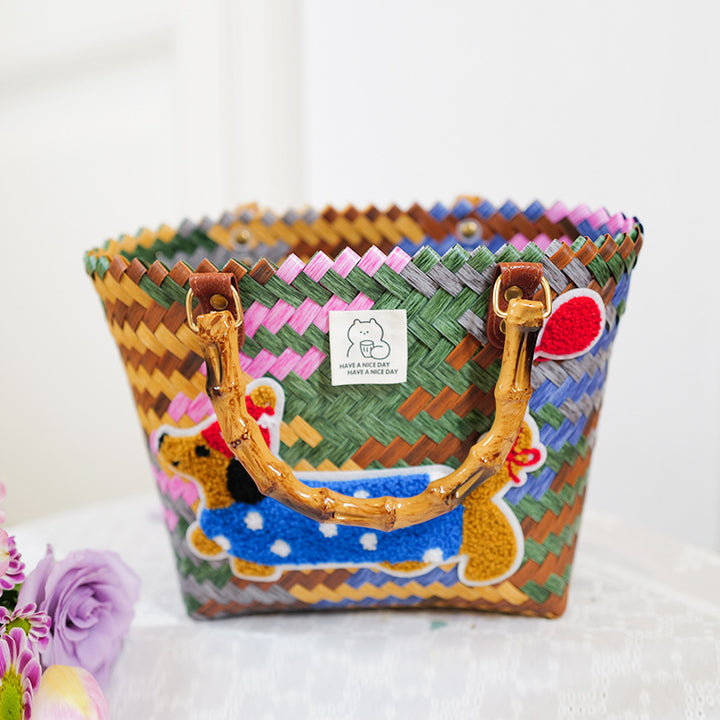 Handmade basket bag Kalsten