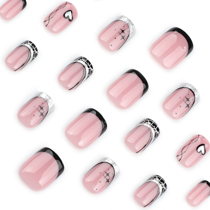 Artificial nail art with glamorous design Kalsten
