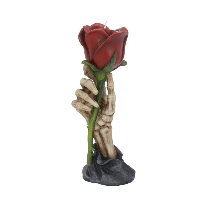 Gothic Skeleton Hand Rose Candle Holder Kalsten