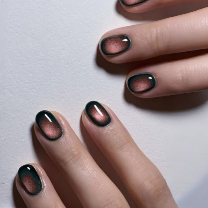 Stylish Gradient Press-On Nails Kalsten