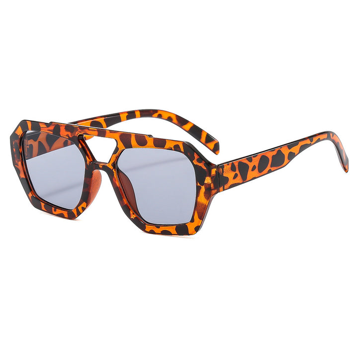 Oversized Geometric Frame Eyewear