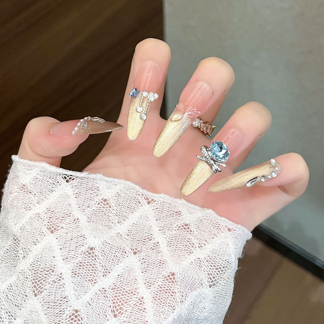 Decorative Glam Nail Art Extensions Kalsten