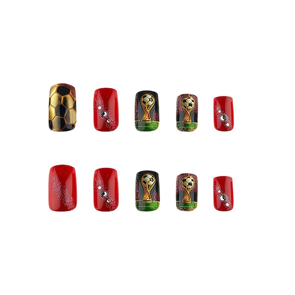 Sporty Football Art Nails Kalsten