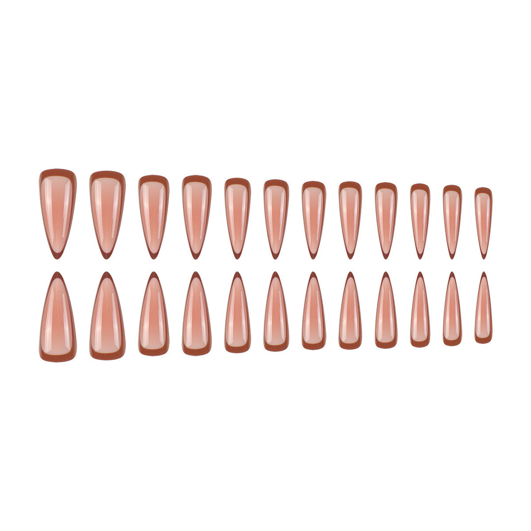 Stiletto Press-On Nail Art Kalsten