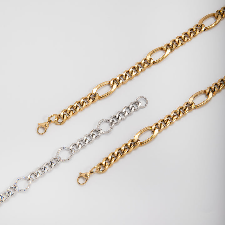 Chunky Interlocking Link Chain Necklace Kalsten