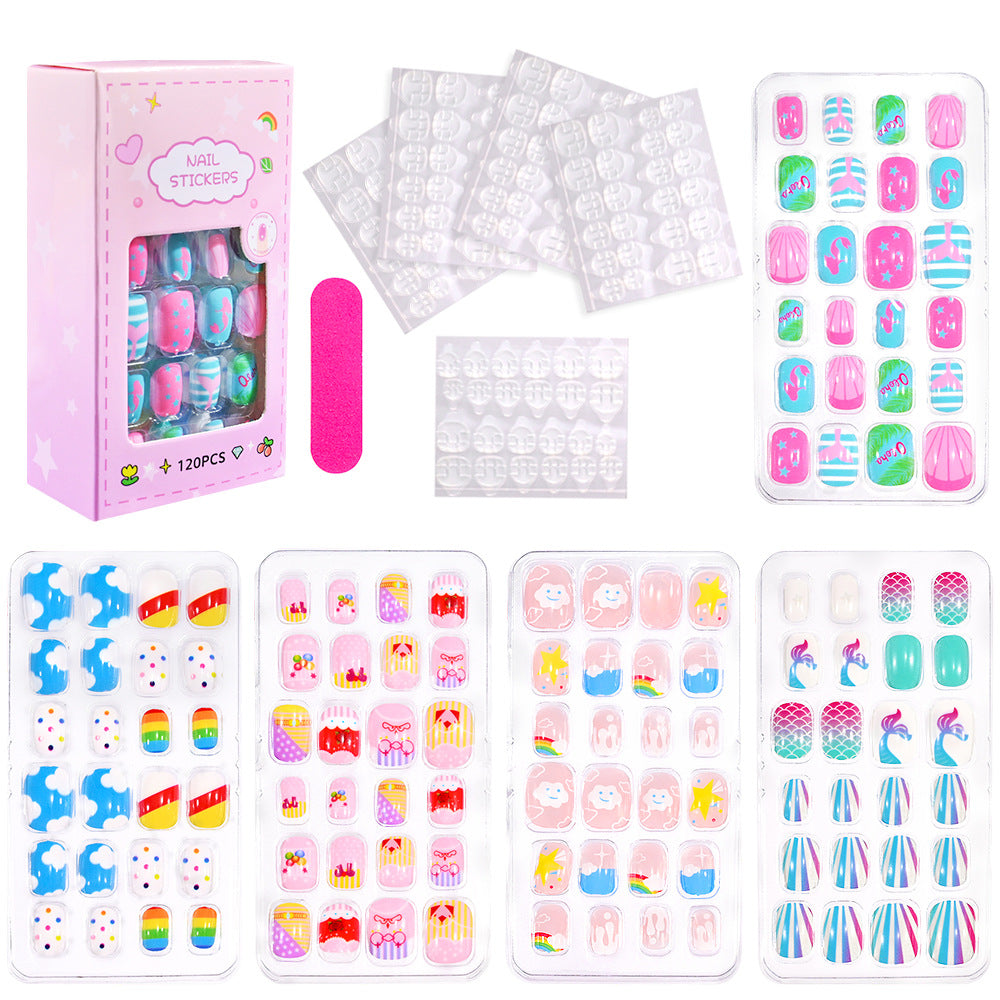 Fun Themed Press-On Nail Set Kalsten