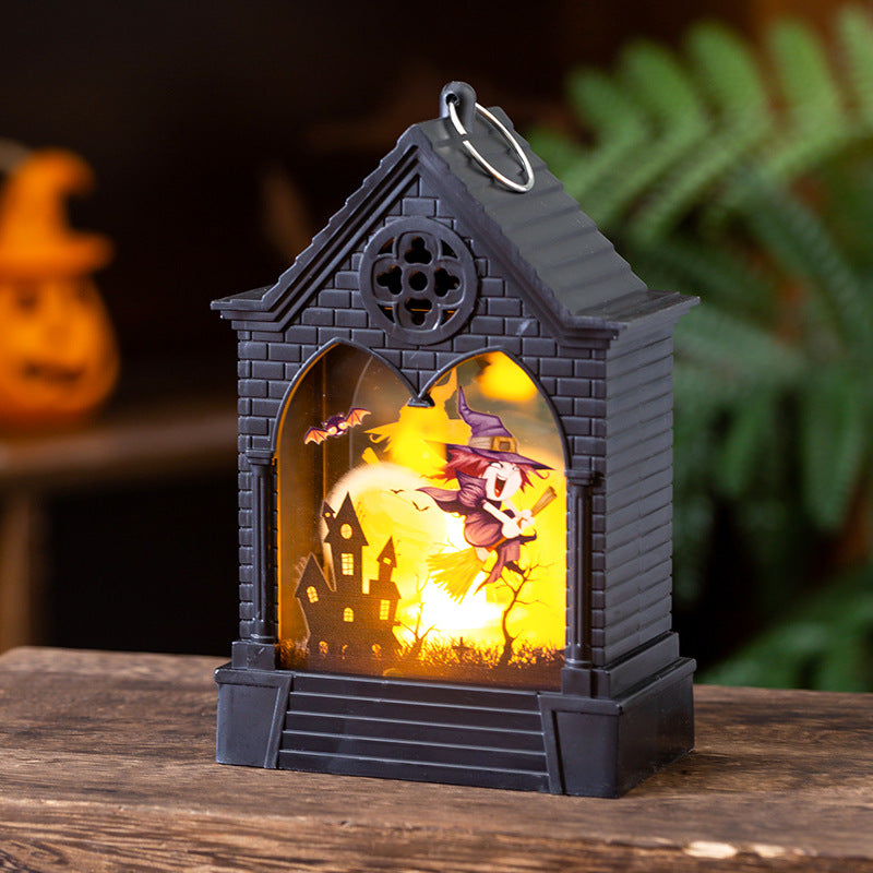 Creepy Lantern with LED Effects