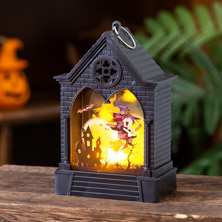 Creepy Lantern with LED Effects
