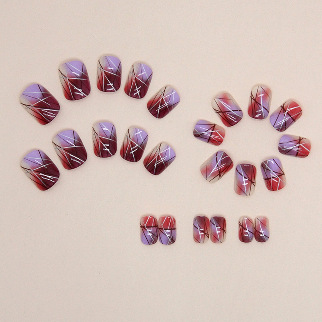 Artistic Ombre Nail Art Extensions Kalsten