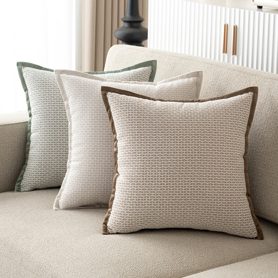 Floral Texture Accent Pillow